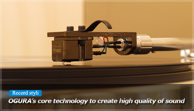 OGURA’s core technology to create high quality of sound