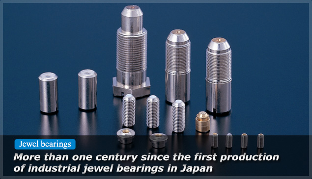 More than one century since the first production of industrial jewel bearings in Japan