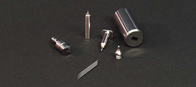 Examples of processed tungsten carbide